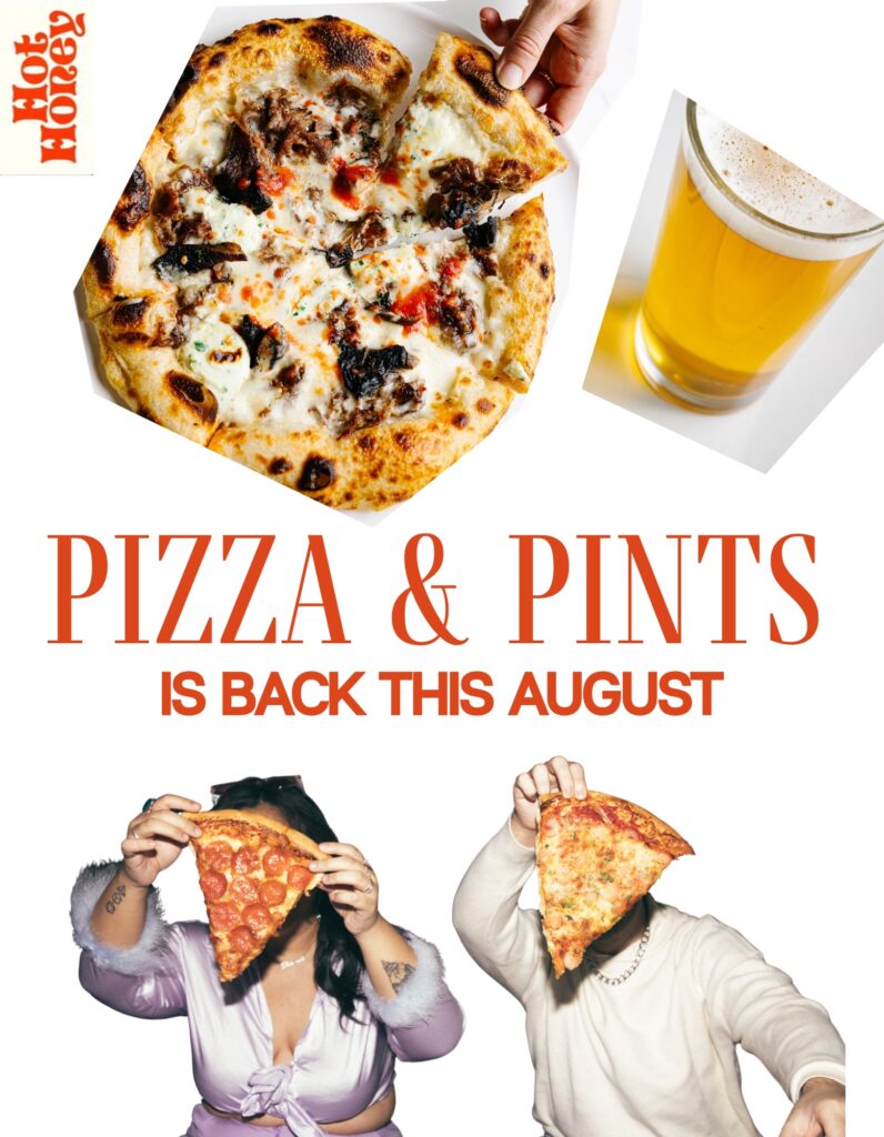 pizza and pints flyer